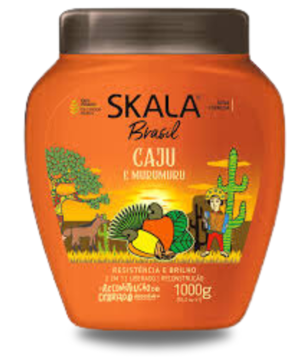 SKALA BRÉSIL TRAITEMENT 2 EN 1 (Reconstruction Et Brillance) CAJU ET MURUMURU