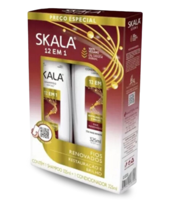SKALA EXPERT SHAMPOING + APRÈS-SHAMPOING 12 INGREDIENTS EN 1 PRODUIT