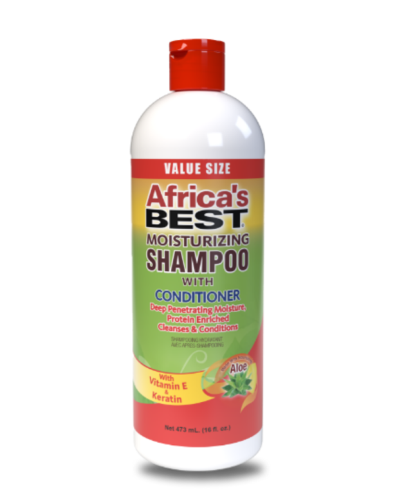 AFRICA'S BEST -SHAMPOOING HYDRATANT AVEC CONDITIONNEUR