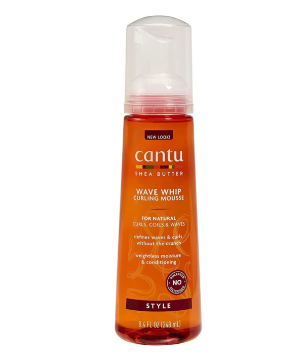 CANTU SHEA BUTTER MOUSSE COIFFANTE POUR ONDULATIONS