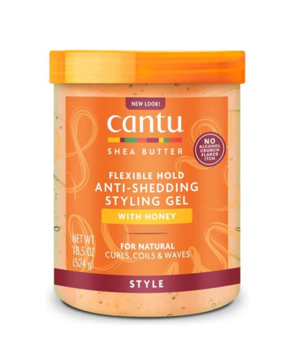 CANTU GEL COIFFANT ANTI-CHUTE AU BEURRE DE KARITÉ TENUE FLEXIBLE AU MIEL