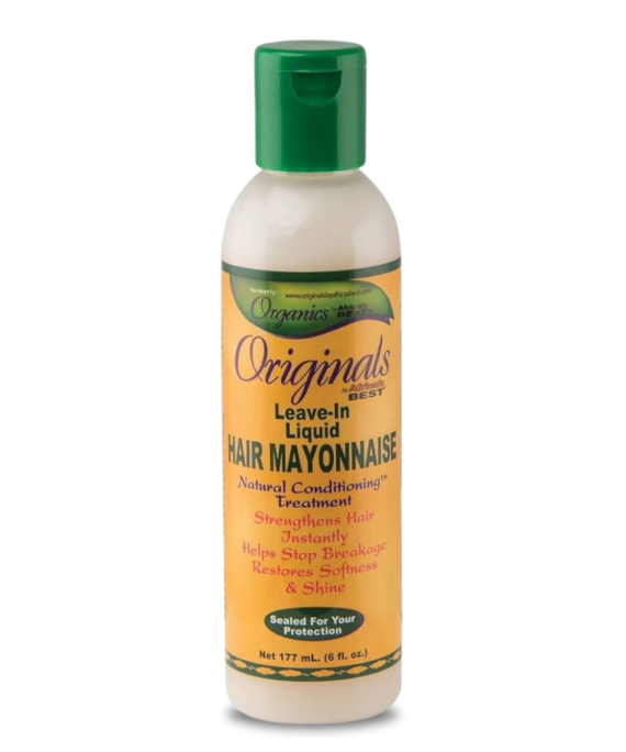 ORIGINALS BY AFRICA’S BEST-REVITALISANT SANS RINÇAGE LIQUIDE CHEVEUX MAYONNAISE