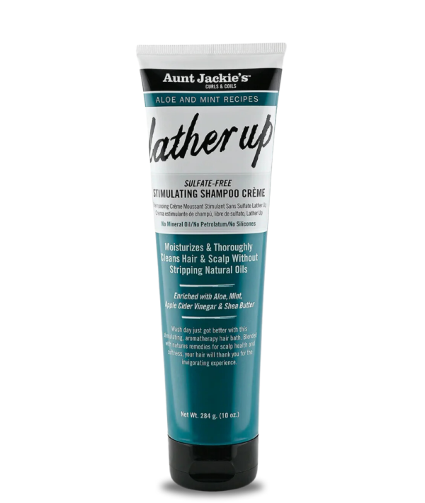 ALOE AND MINT LATHER UP - SHAMPOOING CRÈME STIMULANT SANS SULFATE