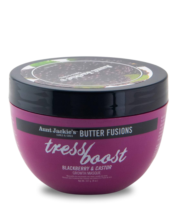 CURLS & COILS - MASQUE REVITALISANT POUR LA CROISSANCE DES CHEVEUX À LA MÛRE ET AU RICIN