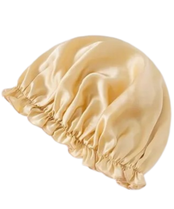 BONNET DE NUIT 100 % SOIE DE MÛRIER RESPIRANT