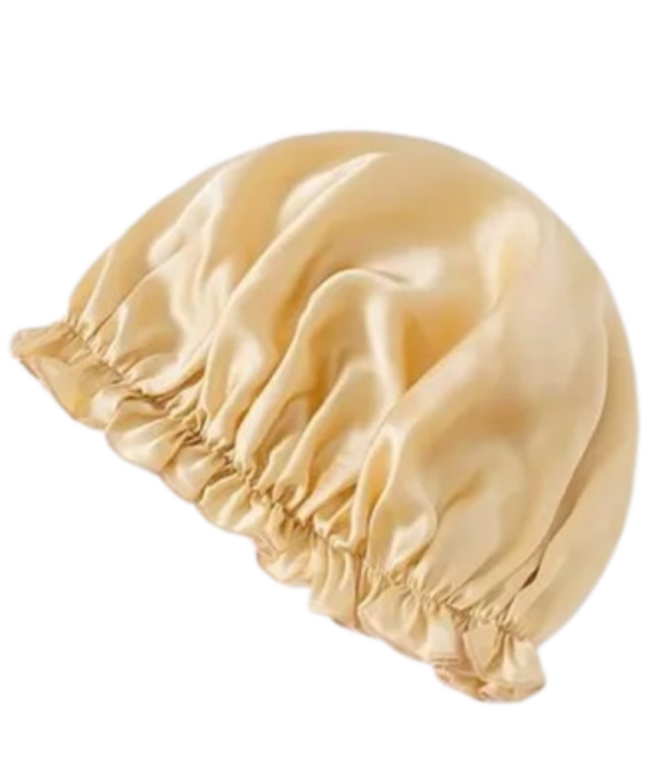 BONNET DE NUIT 100 % SOIE DE MÛRIER RESPIRANT
