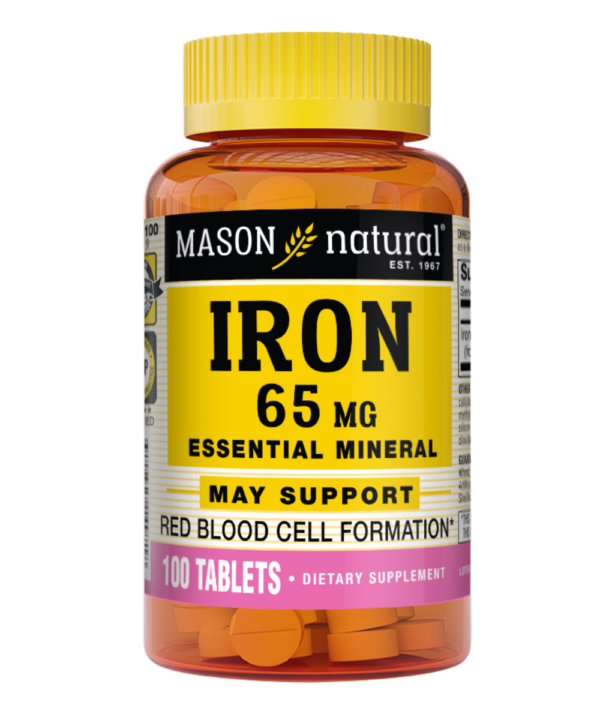 MASON NATURAL-IRON 65MG TABLETS