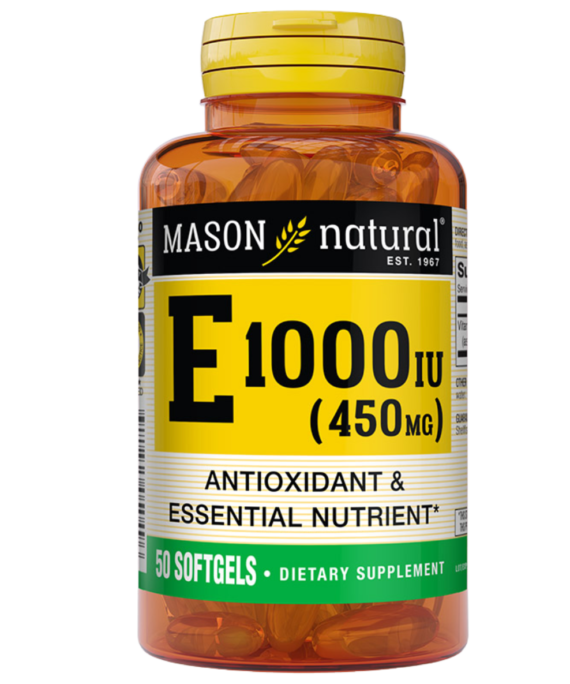 MASON NATURAL-E 450 MG (1000 IU) SOFTGELS