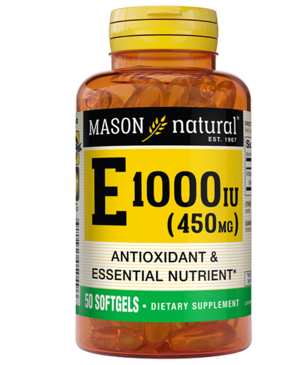MASON NATURAL-E 450 MG (1000 IU) SOFTGELS
