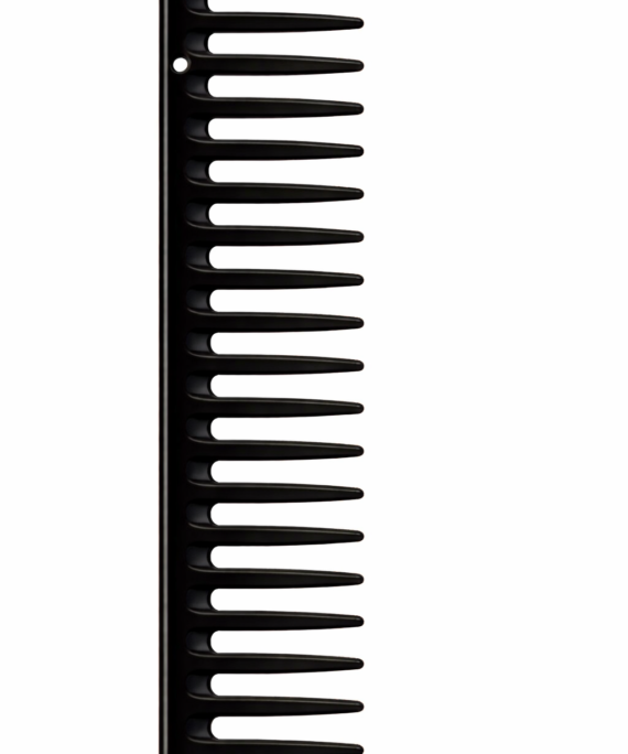 Nest XT - tall wide tooth detangling comb black 054
