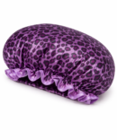 Zesta shower cap purple leopard - 081
