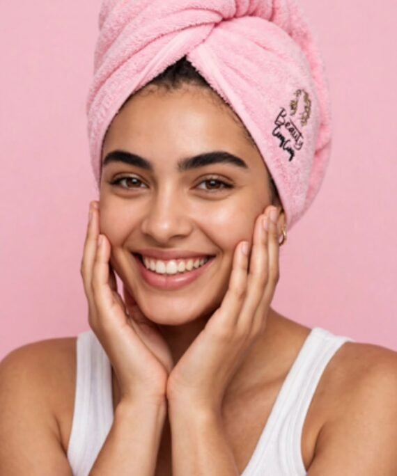 Serviette Turban en Microfibre pour Cheveux BEAUTY CINQ CINQ