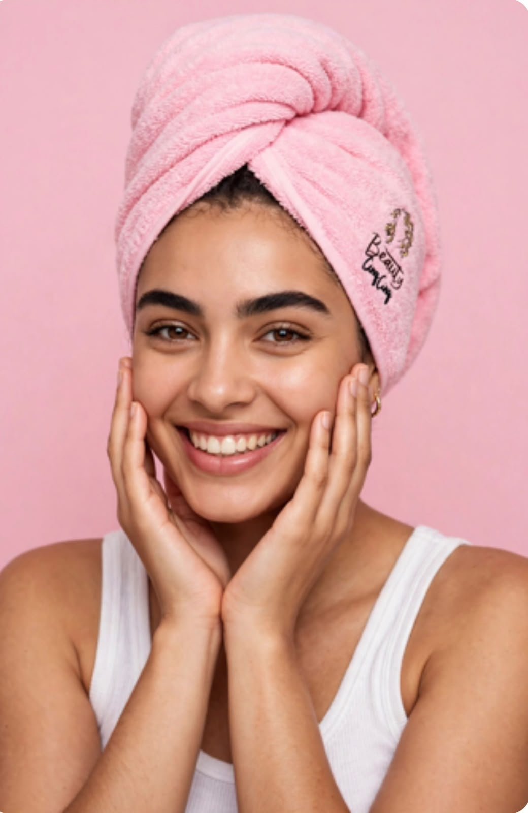 Serviette Turban en Microfibre pour Cheveux BEAUTY CINQ CINQ